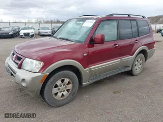 2004 Mitsubishi Montero LTD with VIN JA4MW51S04J008915, listed as a IAAI auction lot 41797432 with 187,660 mi miles. Bid and sale history available at carsss.com. Image 2.