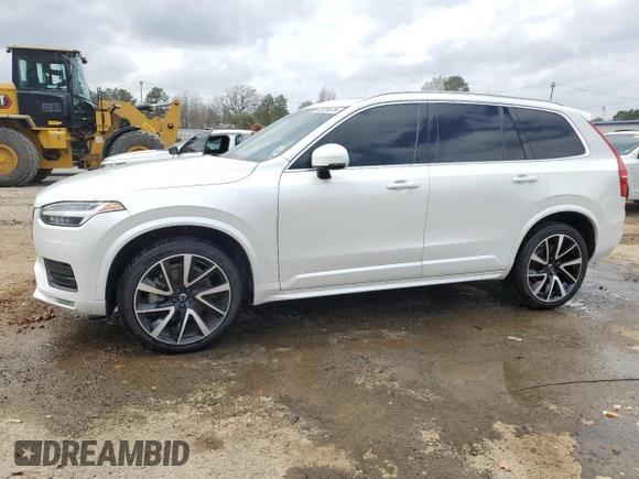 2020 Volvo XC90 Momentum with VIN YV4A22PK9L1618947, listed as a Copart auction lot 48024675 with 92,206 mi miles and Salvage Title. Bid and sale history available at carsss.com. Image 1.