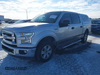 2016 Ford F-150 XL with VIN 1FTEW1CG7GKF33027, listed as a IAAI auction lot 41618098 with 121,747 mi miles and . Bid and sale history available at carsss.com. Image 2.