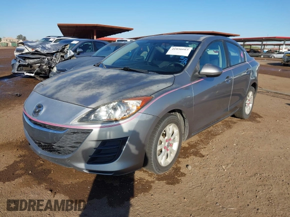 2010 Mazda 3 i Sport with VIN JM1BL1SG3A1125540, listed as a IAAI auction lot 41856663 with 135,915 mi miles and . Bid and sale history available at DreamBid. Image 2.