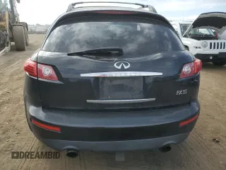 2006 Infiniti FX35 with VIN JNRAS08W06X210458, listed as a Copart auction lot 71851414 with 0 mi miles and Salvage Title. Bid and sale history available at carsss.com. Image 6.