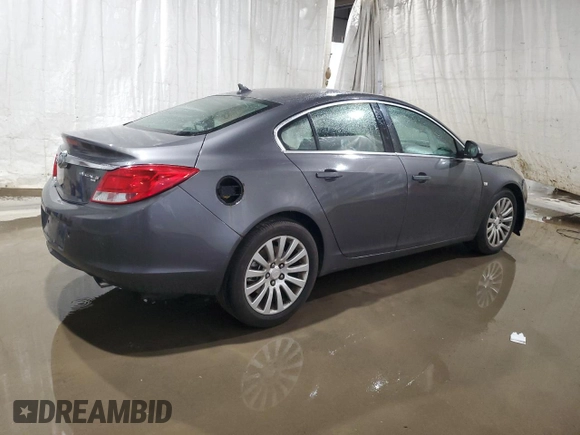 2011 Buick Regal CXL Turbo TO3 with VIN W04GX5GV9B1046751, listed as a Copart auction lot 70621434 with 173,209 mi miles and Salvage Title. Bid and sale history available at carsss.com. Image 3.