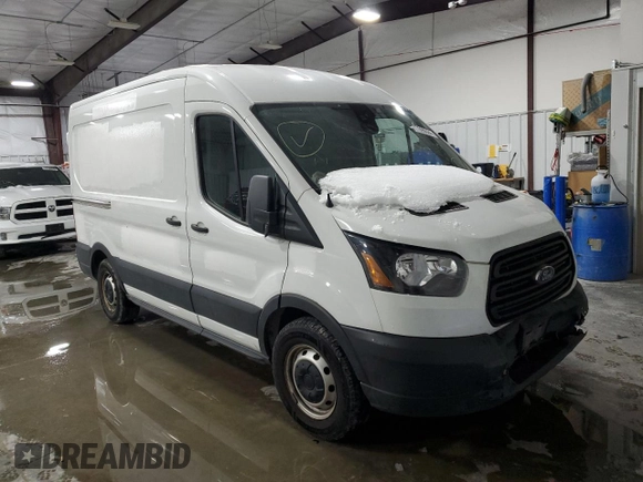 2019 Ford Transit with VIN 1FTYE1CMXKKB76439, listed as a Copart auction lot 43841795 with 232,061 mi miles and Salvage Title. Bid and sale history available at DreamBid. Image 4.