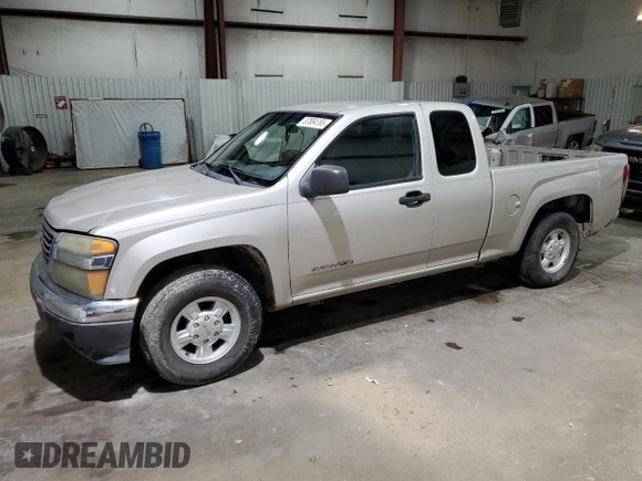 2005 GMC Canyon SLE Z85 with VIN 1GTCS196X58125620, listed as a Copart auction lot 87884765 with 257,225 mi miles and Salvage Title. Bid and sale history available at carsss.com. Image 1.