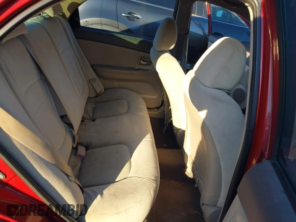 2008 Kia Spectra EX with VIN KNAFE121685532856, listed as a IAAI auction lot 40996849 with 153,194 mi miles. Bid and sale history available at carsss.com. Image 8.