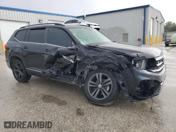2021 Volkswagen Atlas SE with VIN 1V2PR2CA2MC516125, listed as a Copart auction lot 85739014 with 58,976 mi miles and Non repairable. Bid and sale history available at DreamBid. Image 4.