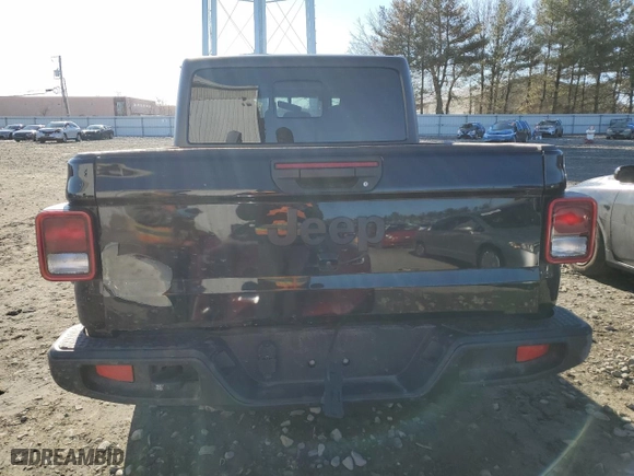 2023 Jeep Gladiator Freedom with VIN 1C6HJTAG7PL500766, listed as a Copart auction lot 47034615 with 47,183 mi miles and Salvage Title. Bid and sale history available at carsss.com. Image 6.