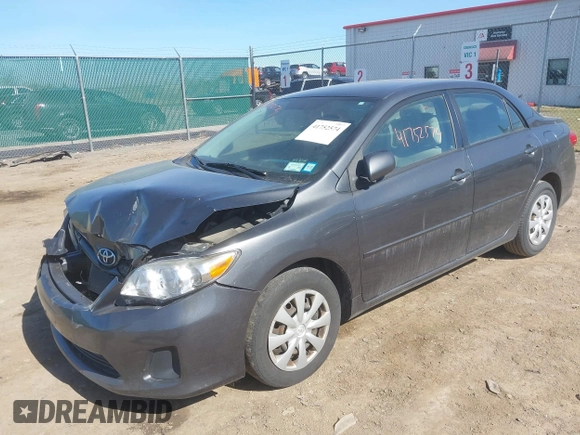 2011 Toyota Corolla L with VIN 2T1BU4EEXBC754279, listed as a IAAI auction lot 41752574 with 187,619 mi miles. Bid and sale history available at carsss.com. Image 2.