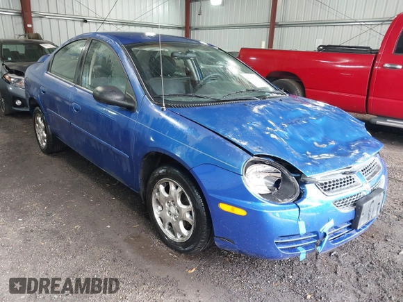 2005 Dodge Neon SXT with VIN 1B3ES56CX5D287430, listed as a IAAI auction lot 42093022 with 157,668 mi miles and . Bid and sale history available at carsss.com. Image 1.