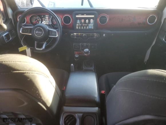 2018 Jeep Wrangler Unlimited Rubicon with VIN 1C4HJXFGXJW128998, listed as a Copart auction lot 41604245 with 79,035 mi miles and Salvage Title. Bid and sale history available at carsss.com. Image 8.