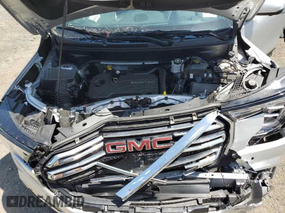 2022 GMC Terrain SLT with VIN 3GKALVEV0NL227314, listed as a Copart auction lot 62262175 with 24,837 mi miles and Salvage title. Bid and sale history available at DreamBid. Image 12.