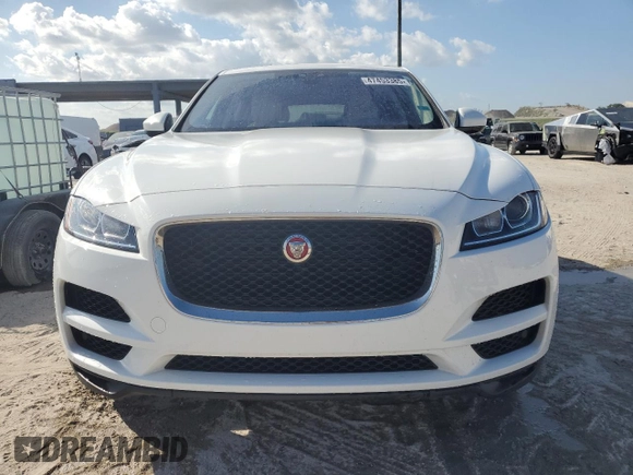 2018 Jaguar F-Pace 30t Premium with VIN SADCJ2GX7JA236427, listed as a Copart auction lot 47453385 with 54,123 mi miles and Salvage title. Bid and sale history available at DreamBid. Image 5.