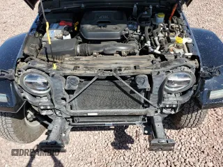 2021 Jeep Wrangler Unlimited Sahara with VIN 1C4JJXP69MW800920, listed as a Copart auction lot 52033745 with 49,173 mi miles and Salvage Title. Bid and sale history available at DreamBid. Image 12.
