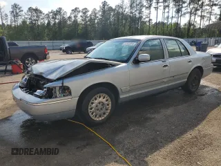 2004 Mercury Grand Marquis GS z VIN 2MEFM74W84X607050, wystawiony jako Copart lot #52303045 z przebiegiem 194 215 mil mil oraz Szkoda całkowita • Salvage title. Historia ofert i sprzedaży dostępna na DreamBid. Obrazek 1.
