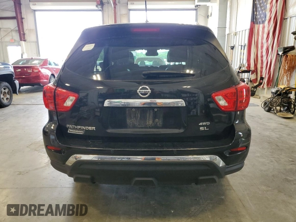 2017 Nissan Pathfinder Platinum with VIN 5N1DR2MM0HC680259, listed as a Copart auction lot 61242585 with 126,562 mi miles and Clean title. Bid and sale history available at DreamBid. Image 6.