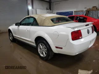 2008 Ford Mustang Deluxe with VIN 1ZVHT84N785193936, listed as a Copart auction lot 47008295 with 112,696 mi miles and Salvage Title. Bid and sale history available at carsss.com. Image 2.