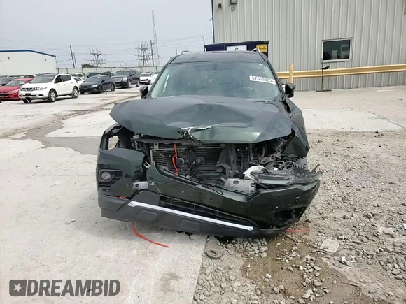 2018 Nissan Pathfinder SL with VIN 5N1DR2MN3JC606400, listed as a Copart auction lot 57350325 with 114,167 mi miles and Salvage title. Bid and sale history available at DreamBid. Image 14.