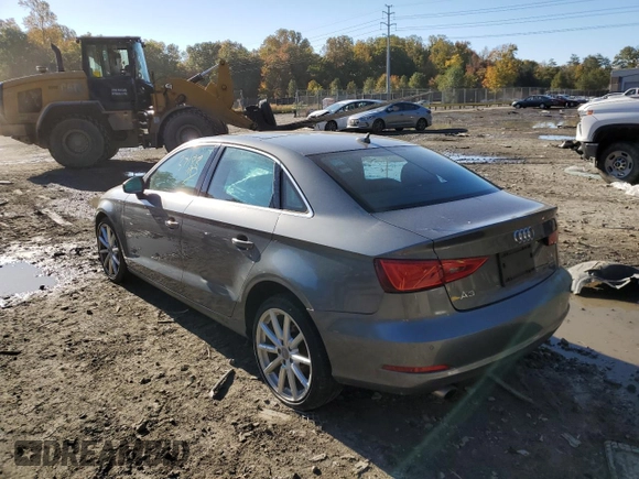 2016 Audi A3 2.0T Premium Plus with VIN WAUE8GFF4G1058374, listed as a Copart auction lot 63892462 with 37,188 mi miles. Bid and sale history available at carsss.com. Image 3.