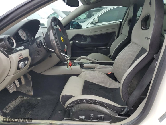 2010 Ferrari 599 GTB Fiorano with VIN ZFF60FCA0A0173683, listed as a Copart auction lot 74913514 with NaN miles and Salvage Title. Bid and sale history available at carsss.com. Image 7.