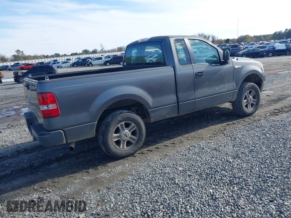 2007 Ford F-150 XL with VIN 1FTRF12267NA13813, listed as a IAAI auction lot 41453470 with 194,286 mi miles. Bid and sale history available at carsss.com. Image 4.