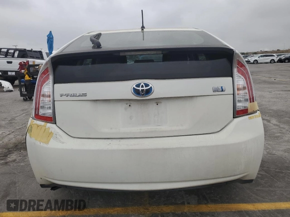 2013 Toyota Prius One with VIN JTDKN3DU7D5568991, listed as a Copart auction lot 56021325 with 118,235 mi miles and Salvage Title. Bid and sale history available at DreamBid. Image 6.