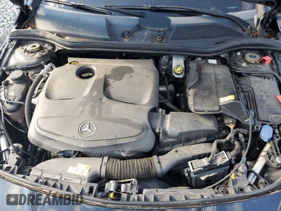 2016 Mercedes-Benz CLA 250 with VIN WDDSJ4EB8GN348641, listed as a Copart auction lot 82454983 with 136,777 mi miles and . Bid and sale history available at DreamBid. Image 11.