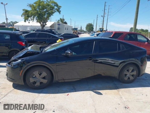 2023 Toyota Prius LE with VIN JTDACAAU9P3007704, listed as a IAAI auction lot 42037372 with 36,276 mi miles. Bid and sale history available at carsss.com. Image 14.