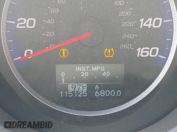 2011 Acura RDX with VIN 5J8TB1H26BA003194, listed as a IAAI auction lot 42561523 with 115,125 mi miles and . Bid and sale history available at DreamBid. Image 7.