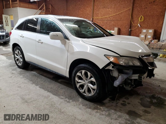 2015 Acura RDX Tech Pkg with VIN 5J8TB4H58FL030497, listed as a Copart auction lot 52017235 with 92,649 mi miles and Salvage Title. Bid and sale history available at carsss.com. Image 4.