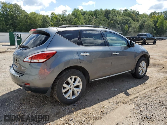 2014 Nissan Murano SV with VIN JN8AZ1MU1EW418346, listed as a Copart auction lot 70964464 with 0 mi miles and Clean Title. Bid and sale history available at carsss.com. Image 3.