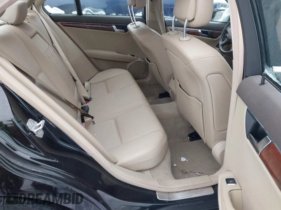 2011 Mercedes-Benz C 300 Sport with VIN WDDGF8BB0BR133565, listed as a IAAI auction lot 41564508 with 88,474 mi miles and . Bid and sale history available at DreamBid. Image 8.