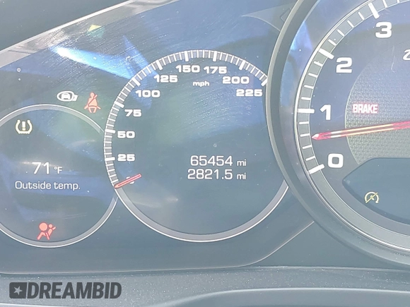 2019 Porsche Panamera Turbo with VIN WP0AF2A7XKL145364, listed as a IAAI auction lot 42206095 with 65,454 mi miles and . Bid and sale history available at DreamBid. Image 15.