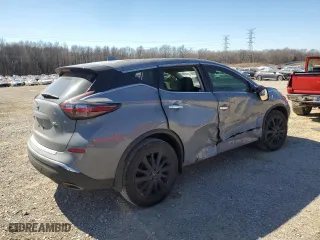 2024 Nissan Murano SL with VIN 5N1AZ2CJ3RC126385, listed as a Copart auction lot 46260315 with 7,099 mi miles and Salvage Title. Bid and sale history available at carsss.com. Image 3.