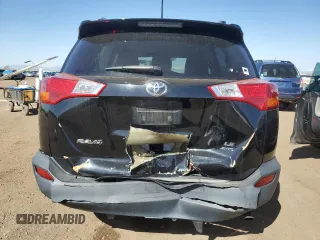 2014 Toyota RAV4 LE with VIN 2T3BFREVXEW149714, listed as a Copart auction lot 50205065 with 118,844 mi miles and Salvage Title. Bid and sale history available at DreamBid. Image 6.
