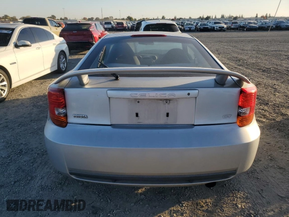 2001 Toyota Celica GT with VIN JTDDR32T410100300, listed as a Copart auction lot 79976054 with 239,577 mi miles and Clean Title. Bid and sale history available at carsss.com. Image 6.