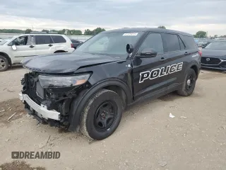2022 Ford Explorer with VIN 1FM5K8AC1NGB74290, listed as a Copart auction lot 61375415 with 35,030 mi miles and Salvage title. Bid and sale history available at DreamBid. Image 1.