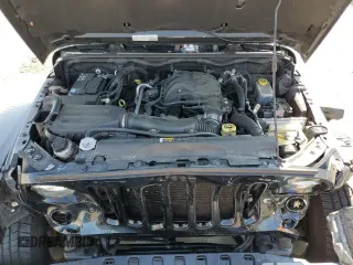 2018 Jeep Wrangler JK Unlimited Altitude with VIN 1C4BJWEG5JL820816, listed as a Copart auction lot 71212614 with 76,630 mi miles and Salvage Title. Bid and sale history available at carsss.com. Image 13.