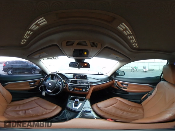 2014 BMW 4 Series 428i with VIN WBA3N7C56EF719334, listed as a Copart auction lot 49450185 with 108,964 mi miles and Salvage Title. Bid and sale history available at carsss.com. Image 14.