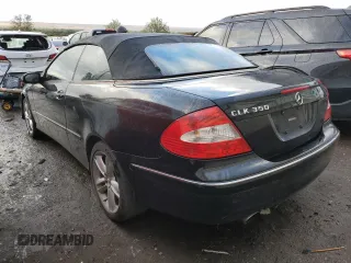 2007 Mercedes-Benz CLK-Class 3.5L with VIN WDBTK56F97T074525, listed as a Copart auction lot 74511594 with 125,279 mi miles and Salvage Title. Bid and sale history available at carsss.com. Image 2.