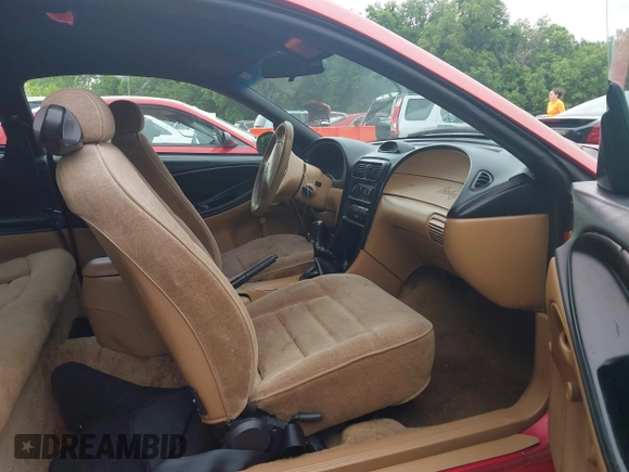 1995 Ford Mustang with VIN 1FALP4040SF177561, listed as a IAAI auction lot 42496075 with 190,409 mi miles and . Bid and sale history available at DreamBid. Image 5.