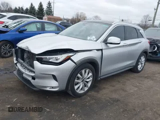 2019 Infiniti QX50 LUXE with VIN 3PCAJ5M17KF122263, listed as a IAAI auction lot 41277687 with 58,338 mi miles. Bid and sale history available at carsss.com. Image 17.
