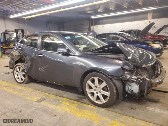 2004 Acura TSX w/Navigation with VIN JH4CL96934C010877, listed as a Copart auction lot 86949174 with 207,428 mi miles and Salvage Title. Bid and sale history available at carsss.com. Image 4.