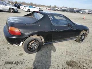 1993 Honda del Sol Si with VIN JHMEH6164PS003193, listed as a Copart auction lot 47317295 with 201,224 mi miles and Clean Title. Bid and sale history available at carsss.com. Image 3.