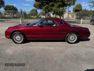 2004 Ford Thunderbird Deluxe with VIN 1FAHP60A54Y110954, listed as a Copart auction lot 47539135 with 26,244 mi miles and Salvage Title. Bid and sale history available at carsss.com. Image 12.
