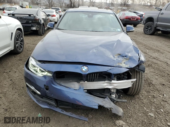 2017 BMW 3 Series 340i xDrive with VIN WBA8B7C54HK704017, listed as a Copart auction lot 88069165 with 78,810 mi miles and Salvage Title. Bid and sale history available at carsss.com. Image 5.