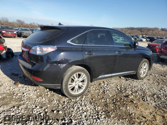 2012 Lexus RX 450h with VIN JTJZB1BAXC2006164, listed as a Copart auction lot 83709374 with 203,867 mi miles and Salvage title. Bid and sale history available at DreamBid. Image 3.