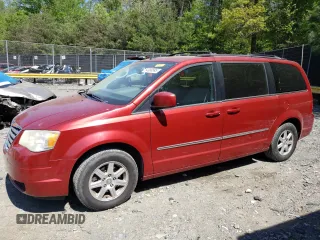 2010 Chrysler Town & Country Touring z VIN 2A4RR5DX5AR152326, wystawiony jako Copart lot #54989995 z przebiegiem 109 108 mil mil oraz Czysty tytuł • Clean title. Historia ofert i sprzedaży dostępna na DreamBid. Obrazek 1.
