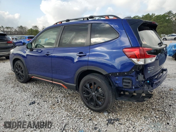 2024 Subaru Forester Sport with VIN JF2SKAGC1RH461250, listed as a Copart auction lot 44446605 with 12,527 mi miles and Salvage Title. Bid and sale history available at carsss.com. Image 2.