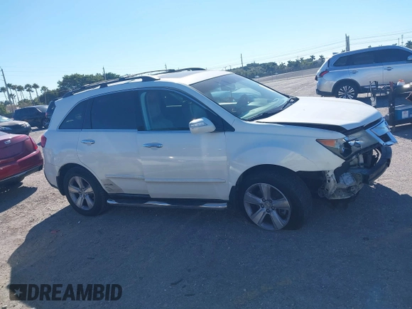2013 Acura MDX Tech Pkg with VIN 2HNYD2H3XDH524768, listed as a IAAI auction lot 41294377 with 141,939 mi miles. Bid and sale history available at carsss.com. Image 14.