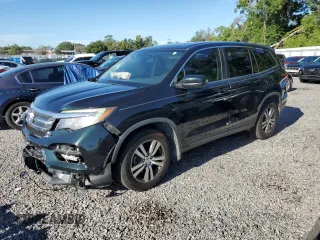 2018 Honda Pilot EX-L with VIN 5FNYF5H58JB026329, listed as a Copart auction lot 61295735 with 137,323 mi miles and Salvage title. Bid and sale history available at DreamBid. Image 1.